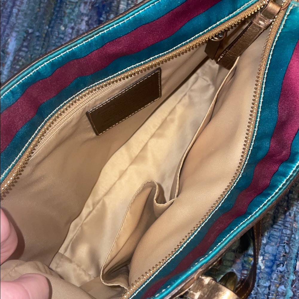 Coach Multicolor Striped Legacy Bag - Picture 8 of 16